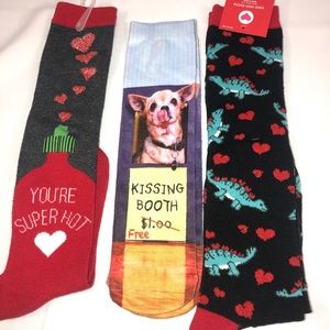 Valentine socks